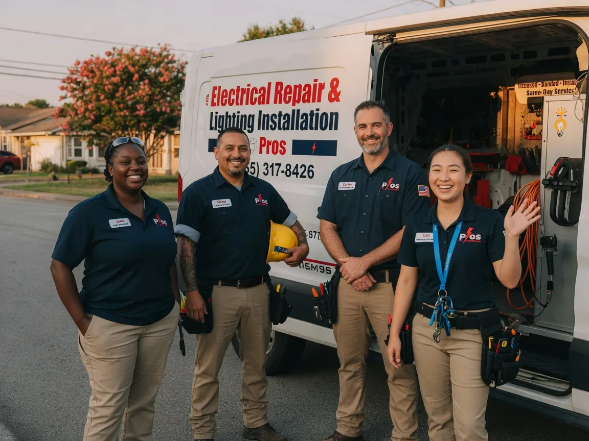 Licensed Electrician company in Collinsville, TX